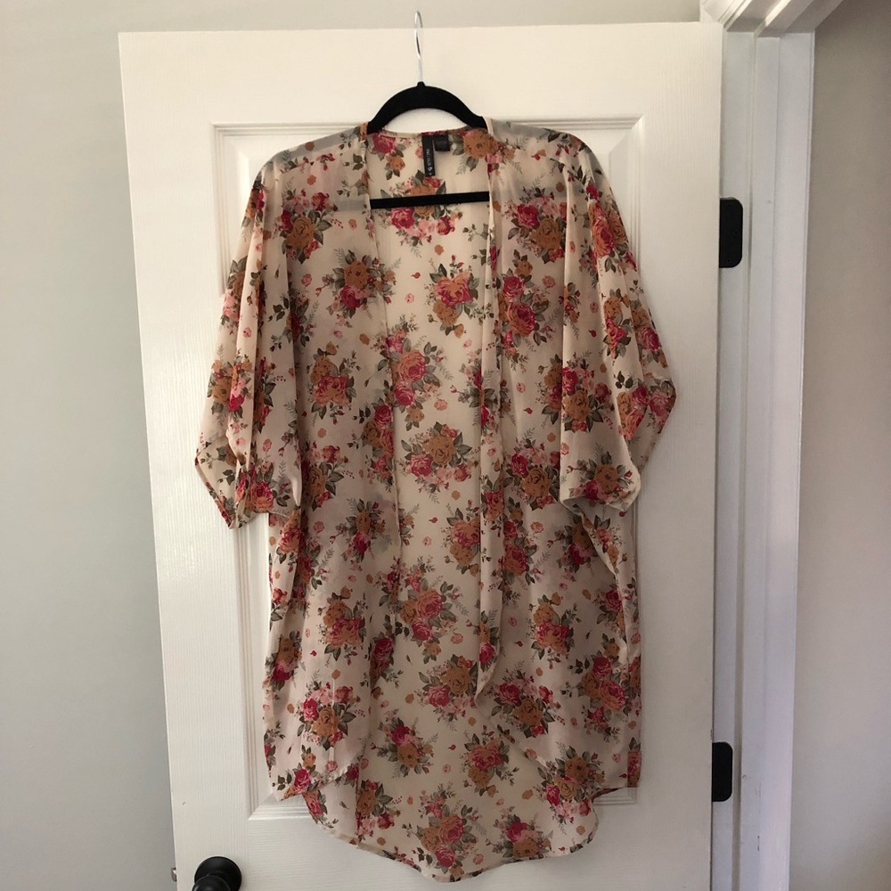 Floral kimono